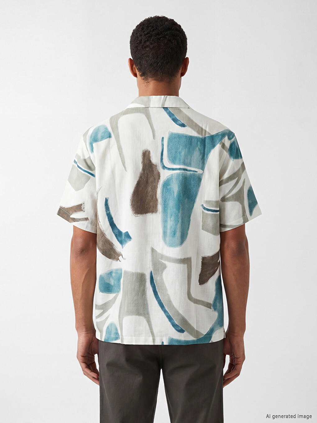 Standard Fit Printed Men's Shirt-3