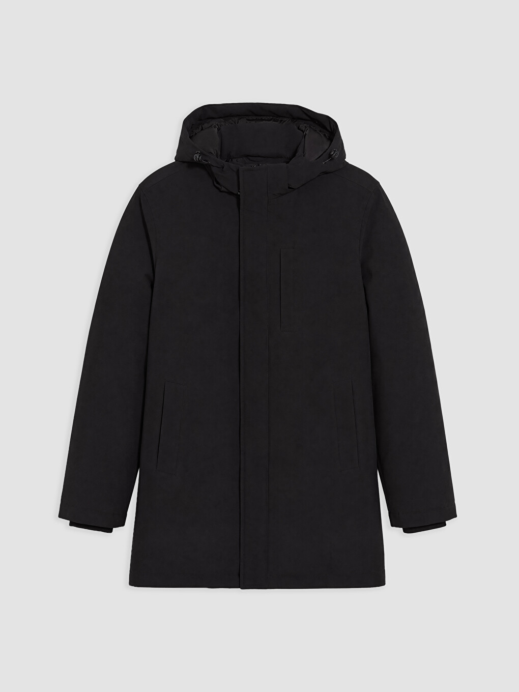 Regular Fit Hooded Men's Puffer Coat-4