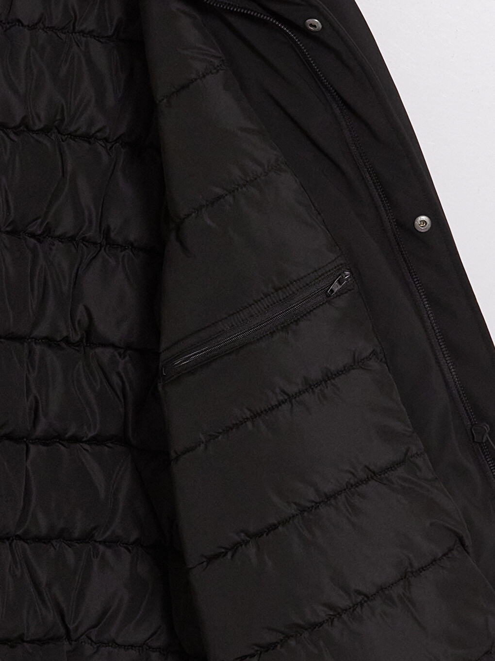 Regular Fit Hooded Men's Puffer Coat-7