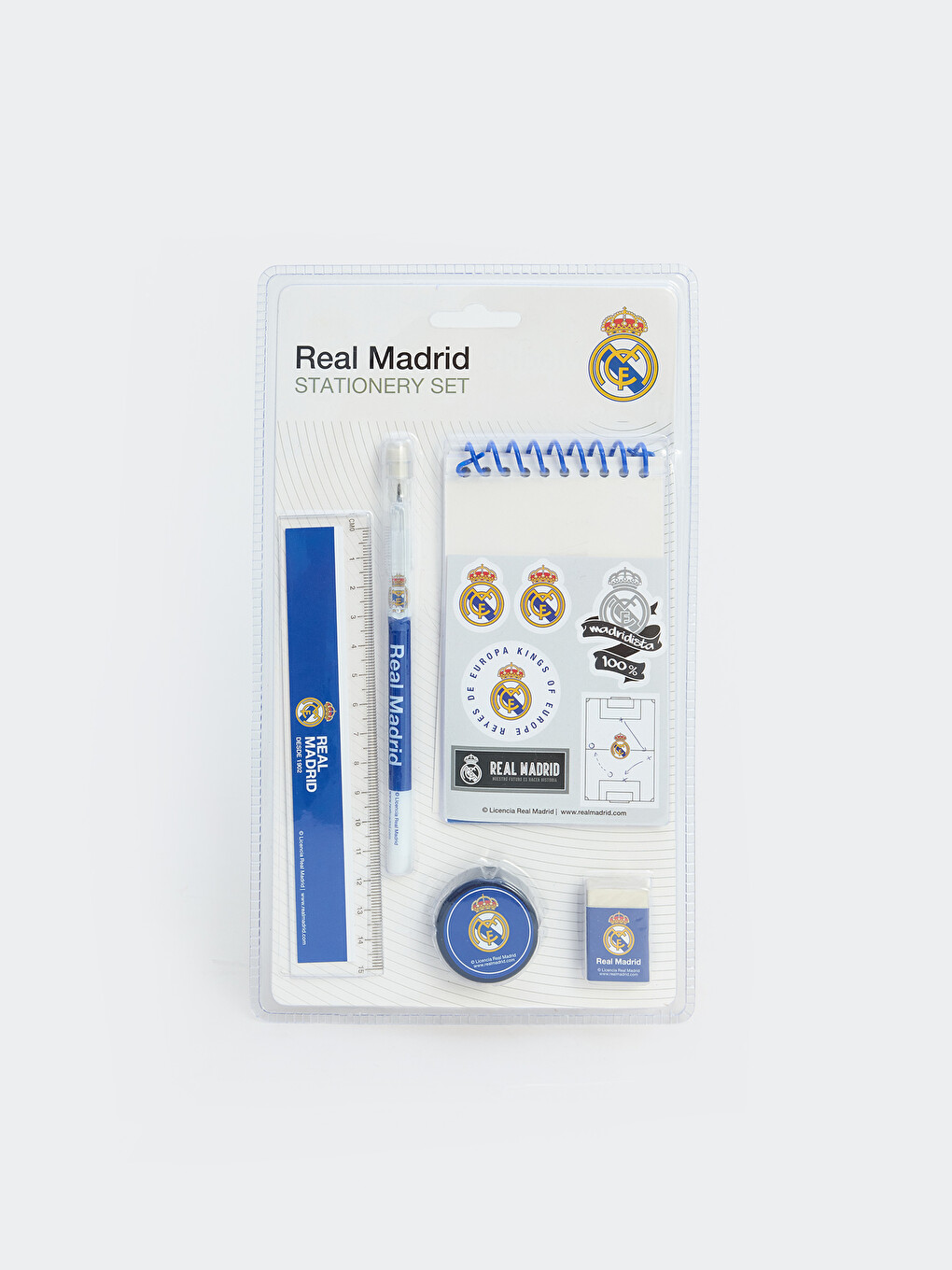 Real Madrid Printed Boys' Stationery Set-1