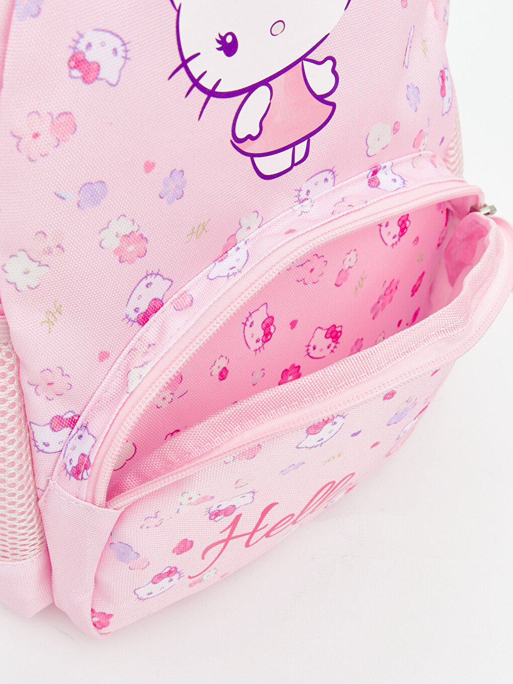 Hello Kitty ნაბეჭდი გოგონების ზურგჩანთა-4