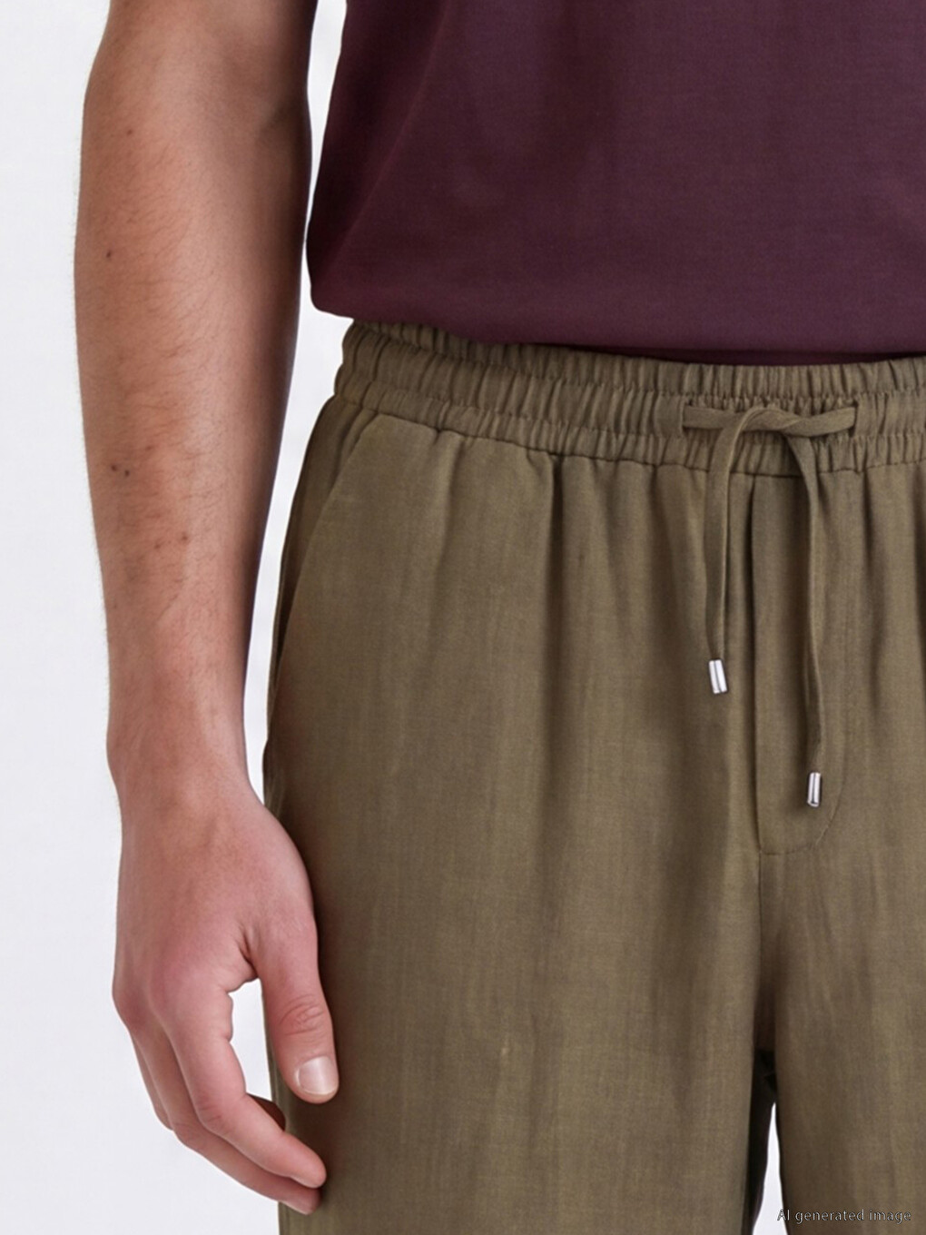 Pantaloni Bărbați Standard Fit Cu Pense-2