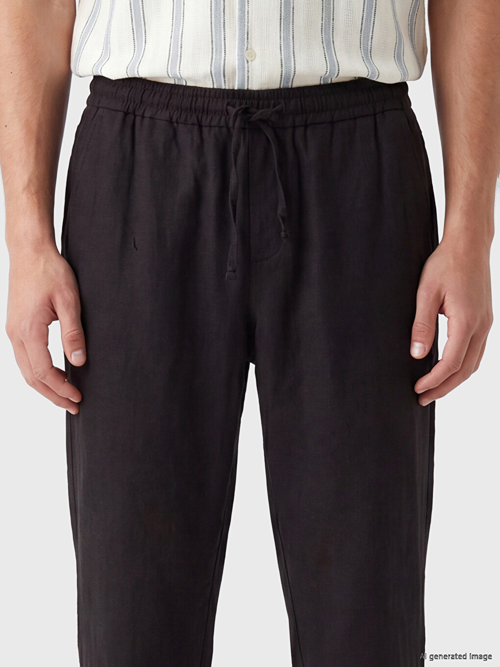 Kahverengi Regular Fit Armürlü Erkek Pantolon-2