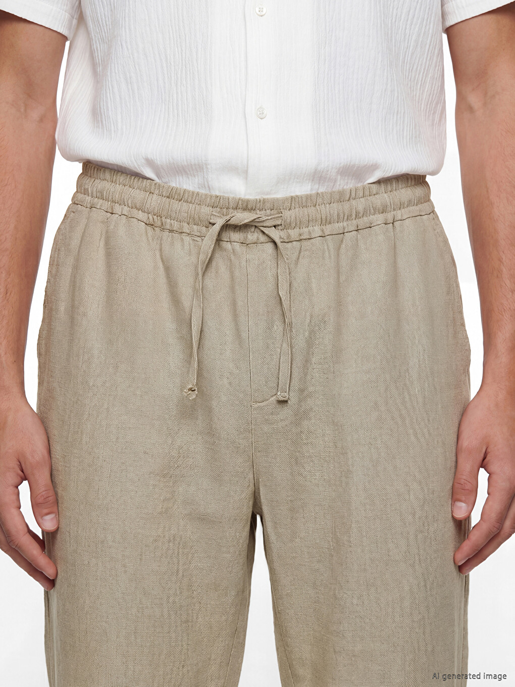 Pantalon Dobby Homme Coupe Régulière-2