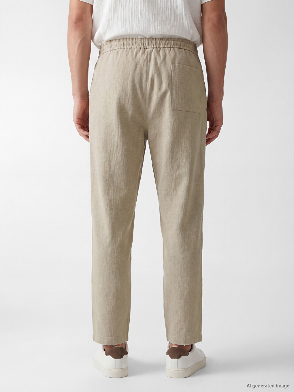 Pantalon Dobby Homme Coupe Régulière-3