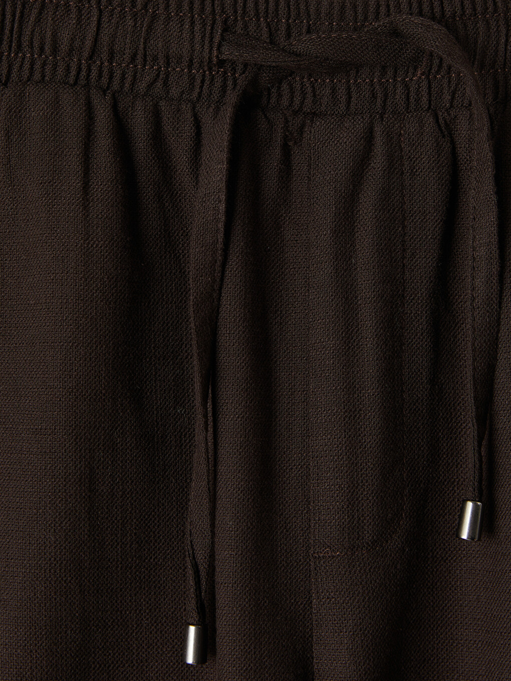 Kahverengi Regular Fit Armürlü Erkek Pantolon-5