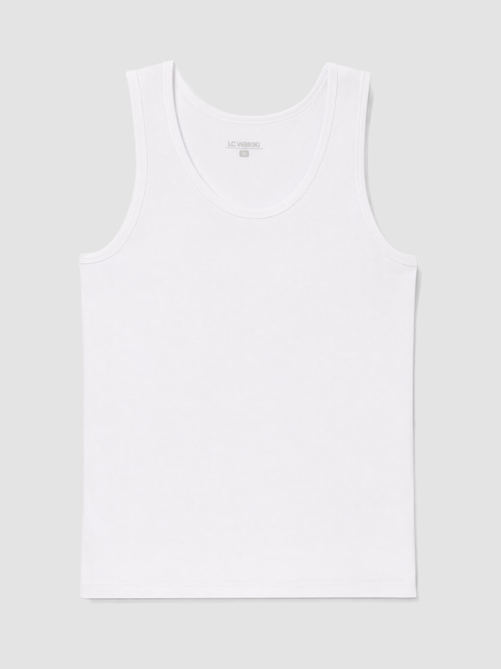 U Neck Jersey Men's Vest 3-pack-1