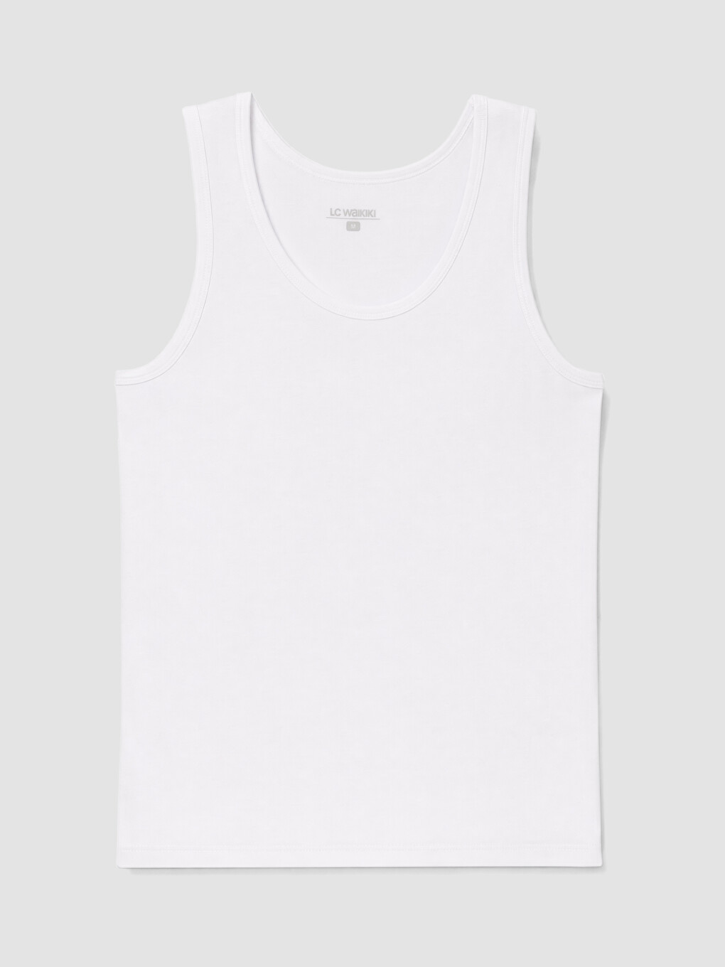 U Neck Jersey Men's Vest 3-pack-5