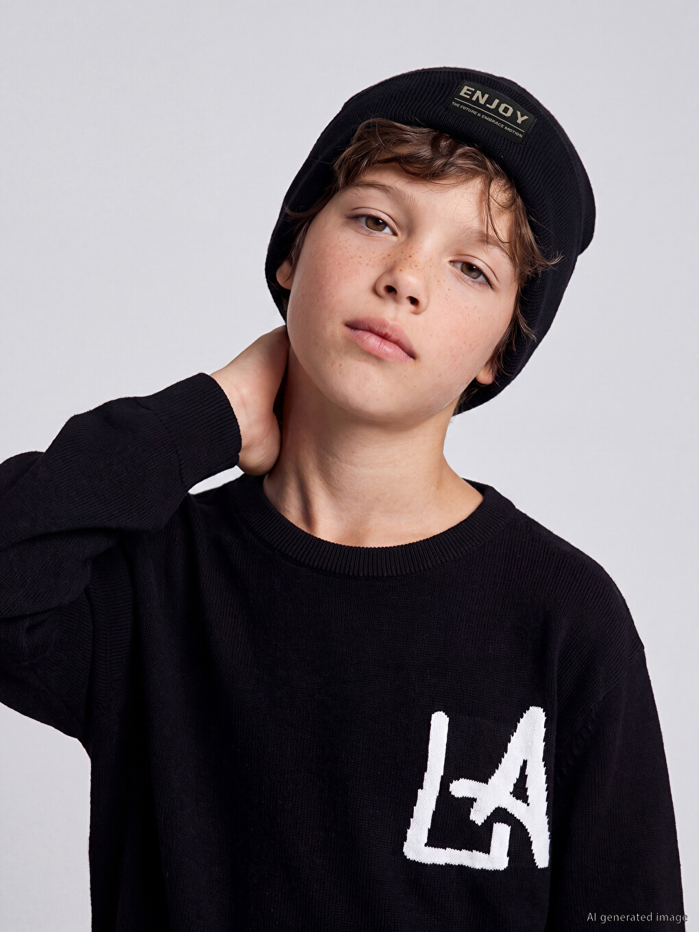 Striped Boys' Beanie 2 Pack-2