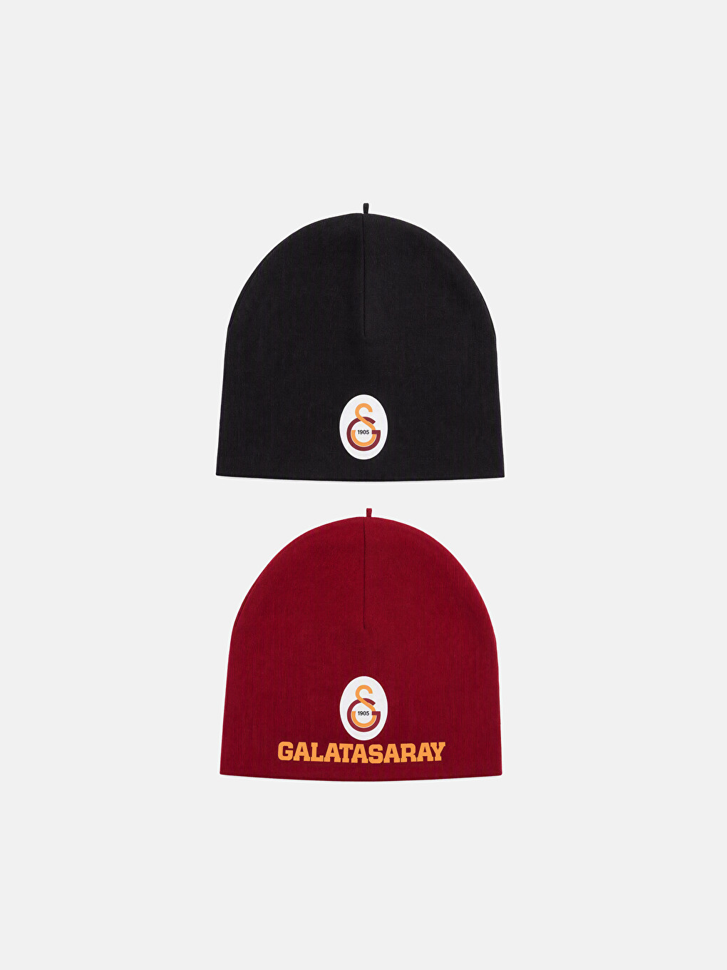 Kırmızı Galatasaray Baskılı Erkek Çocuk Bere 2'li