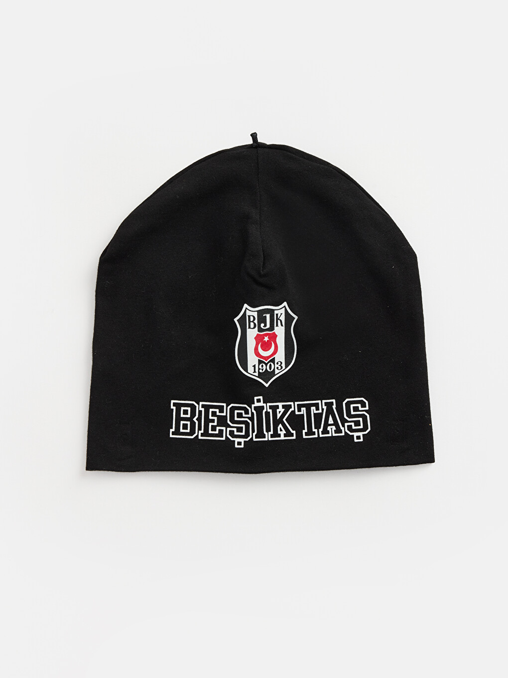 Siyah Beşiktaş Baskılı Erkek Çocuk Bere-1
