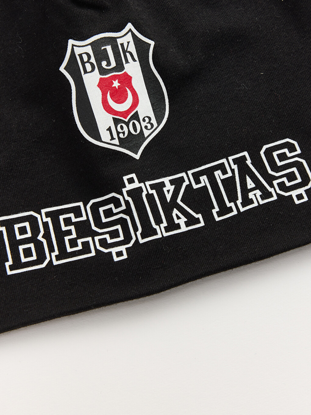 Siyah Beşiktaş Baskılı Erkek Çocuk Bere-2