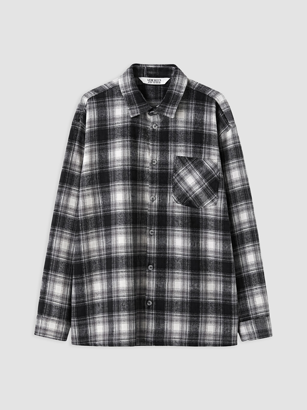 Plaid Twill Boys' Shirt
