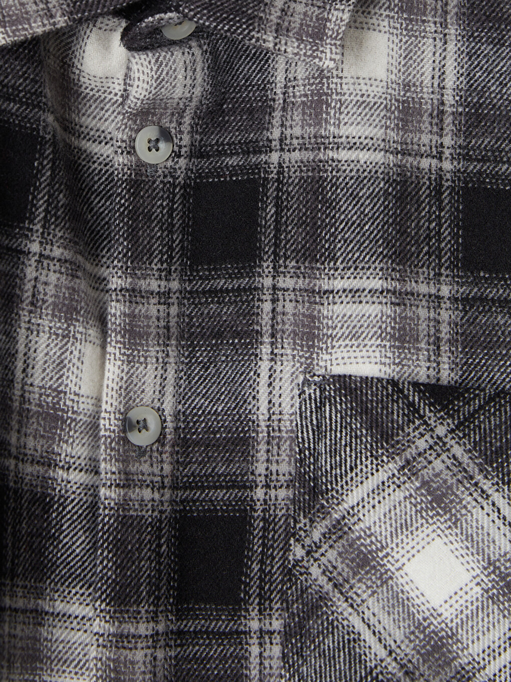 Plaid Twill Boys' Shirt-2