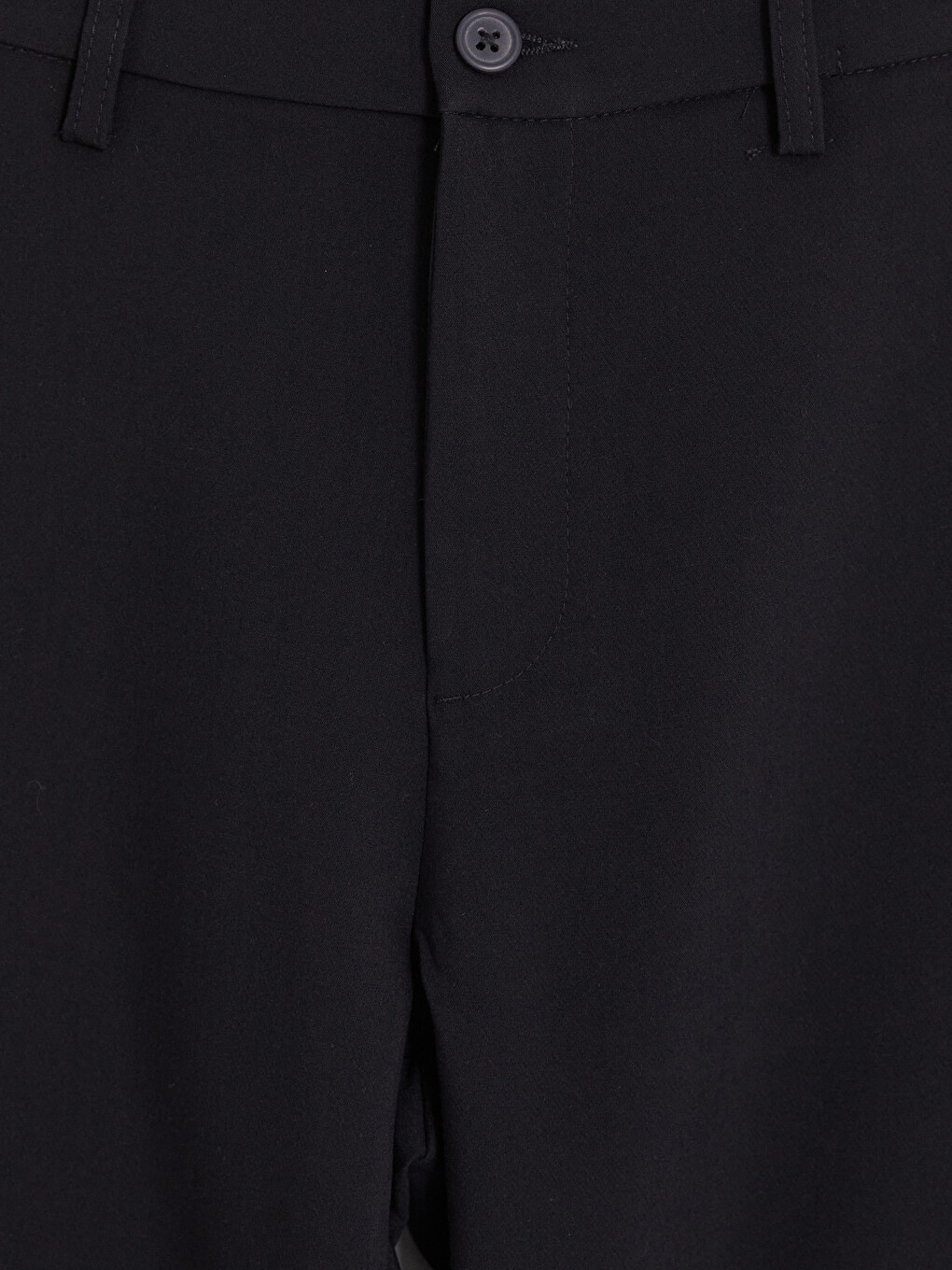 Regular Fit Men's Fabric Pants-1