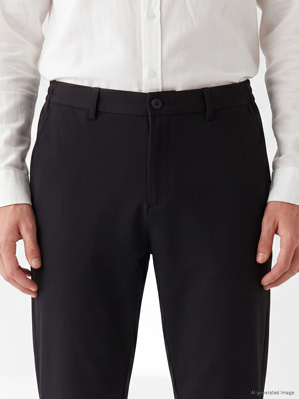 Regular Fit Men's Trousers-2