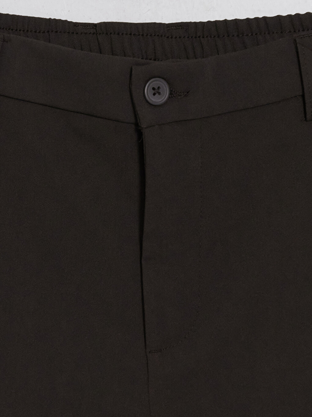Regular Fit Men's Fabric Trousers-5