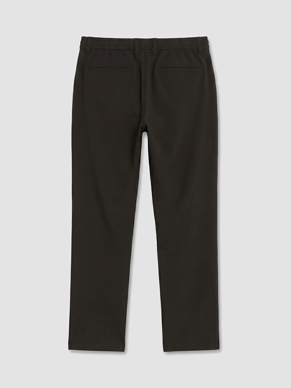 Regular Fit Men's Fabric Trousers-6