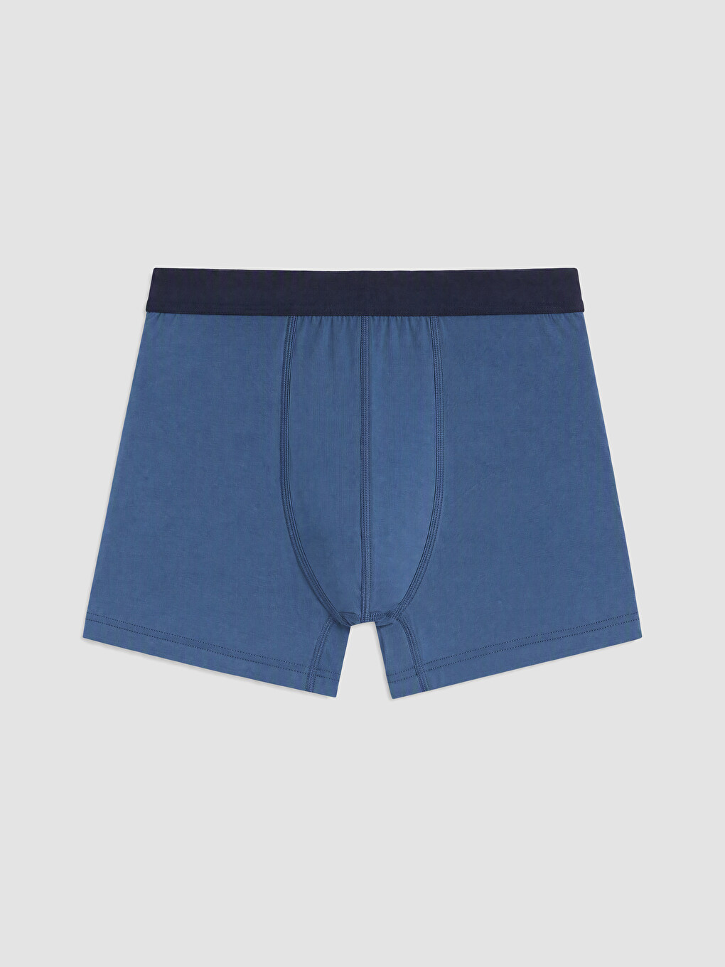 İndigo Pamuklu Esnek Erkek Boxer 3'lü-1
