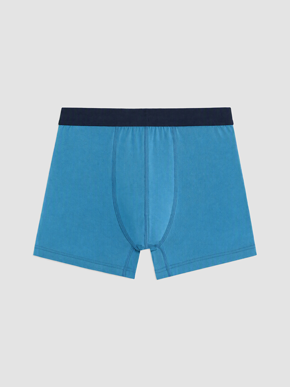 İndigo Pamuklu Esnek Erkek Boxer 3'lü-4