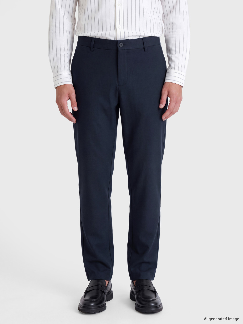 Man Navy Trousers-1