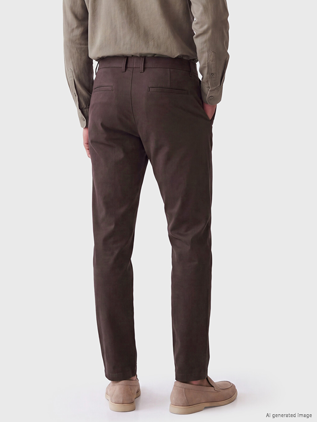 Pantaloni Slim Fit Bărbați-2