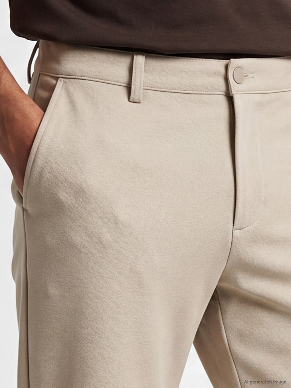 Slim Fit Men's Trousers-4