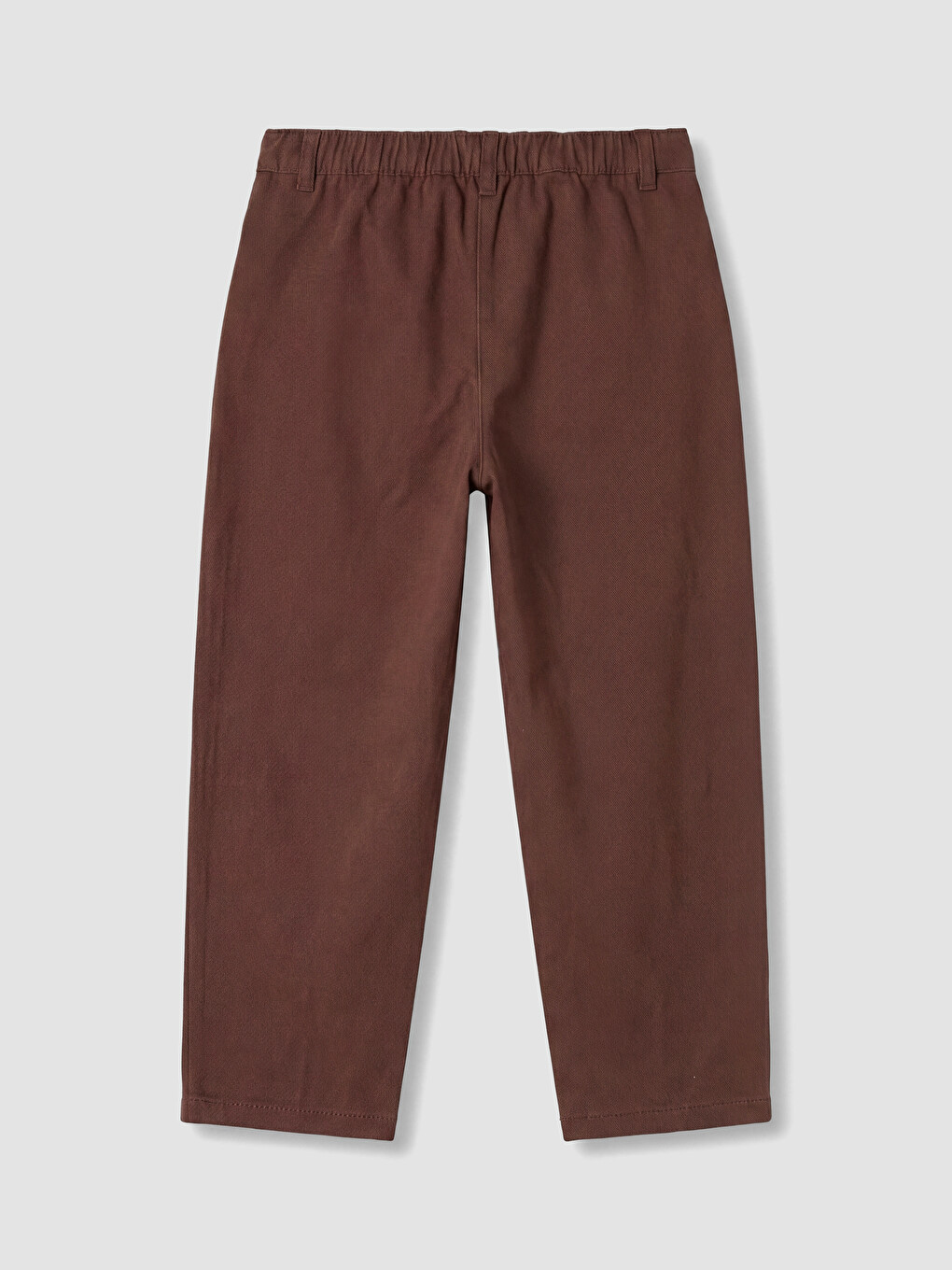 Kahverengi Kız Çocuk Gabardin Pantolon-3