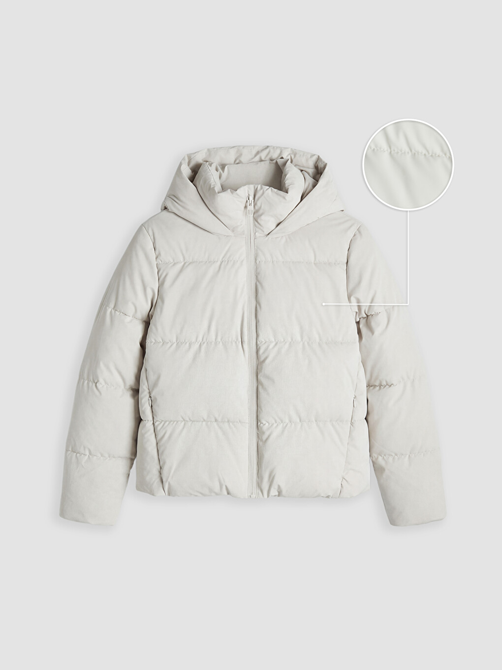 Hooded Women's Puffer Coat-5