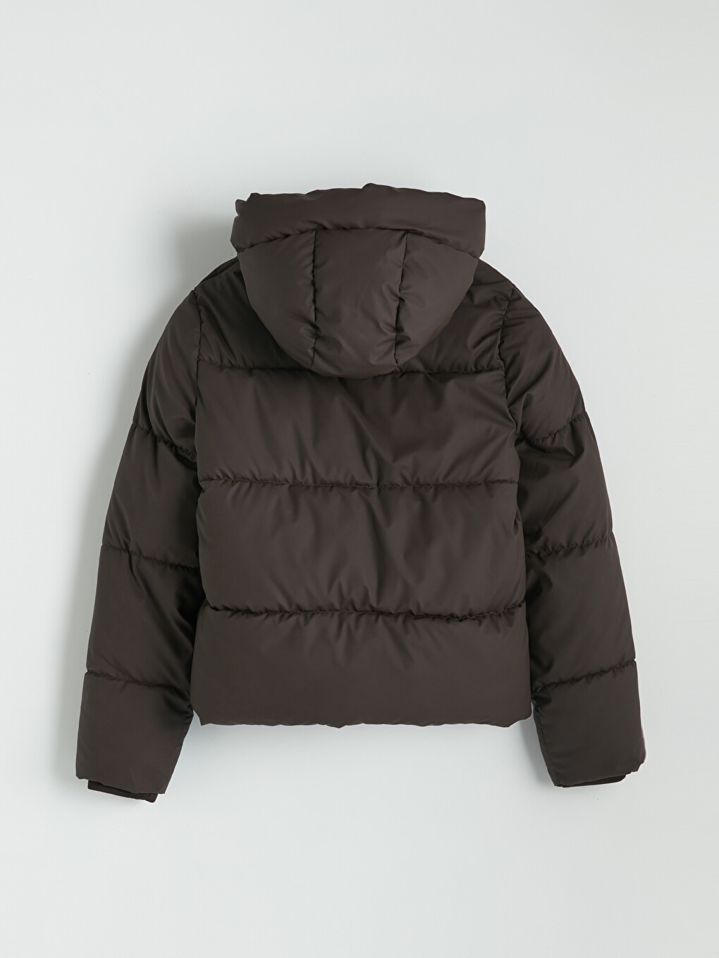 Hooded Women's Puffer Coat-7