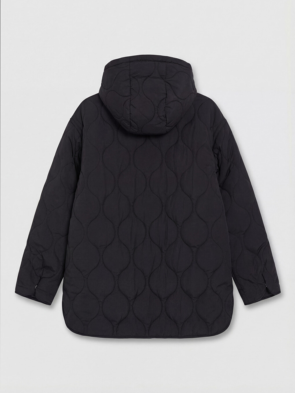Hooded Quilted Women's Puffer Coat-6