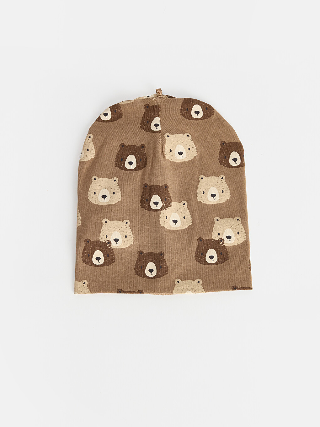 Teddy Bear Printed Baby Boys' Beanie-3