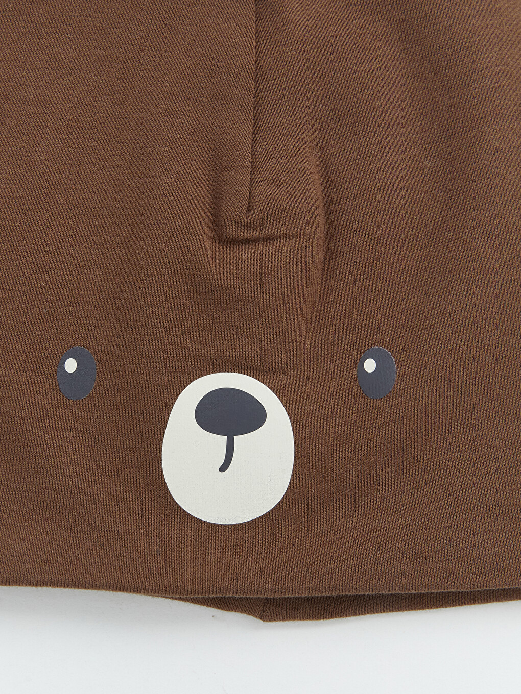 Teddy Bear Printed Baby Boys' Beanie-1