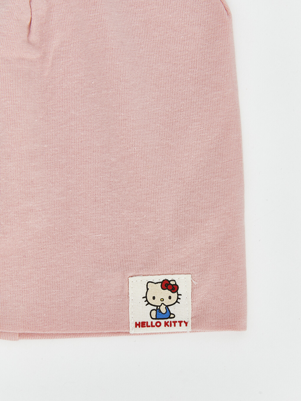 Pembe Baskılı Kız Bebek Bere 2'li-2