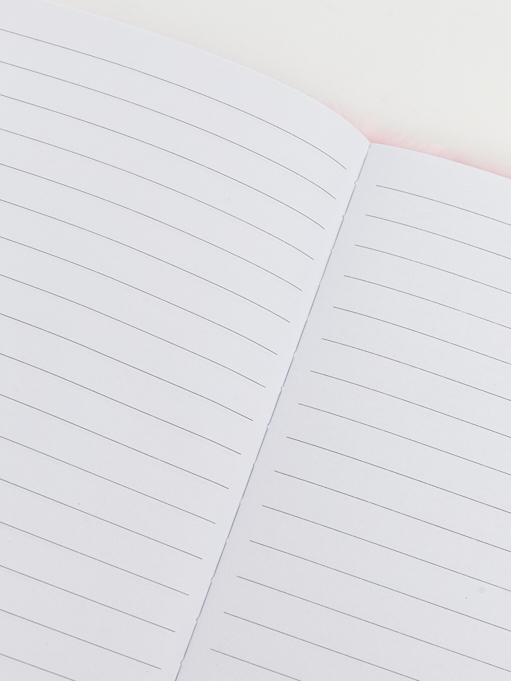 Striped Plush Notebook-1