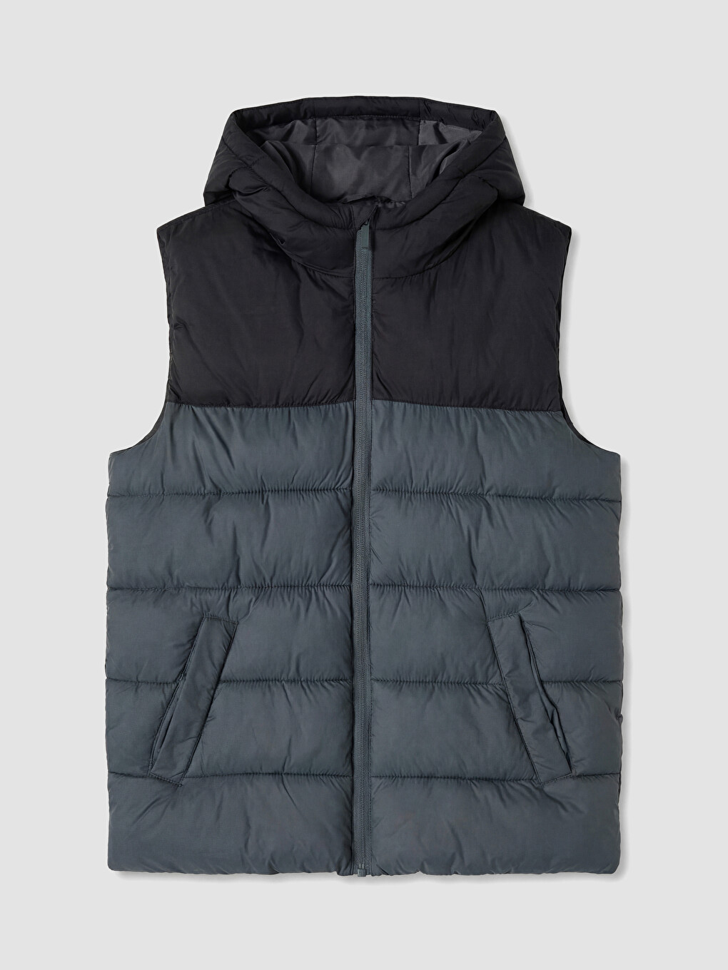 Hooded Boys' Puffer Gilet