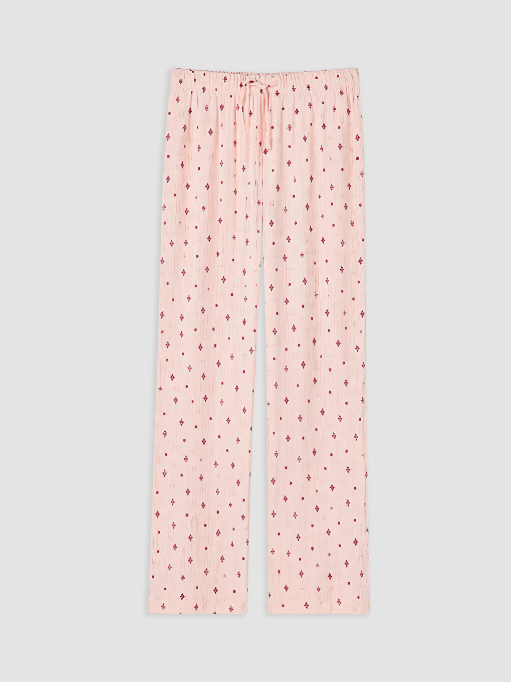 U Neck Printed Women's Pyjamas Set-7