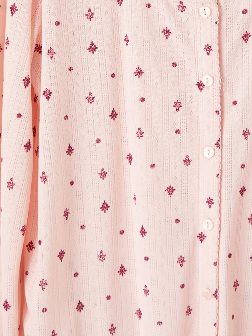 U Neck Printed Women's Pyjamas Set-9