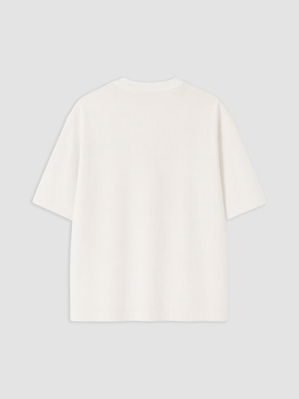 Man White T-shirt-1