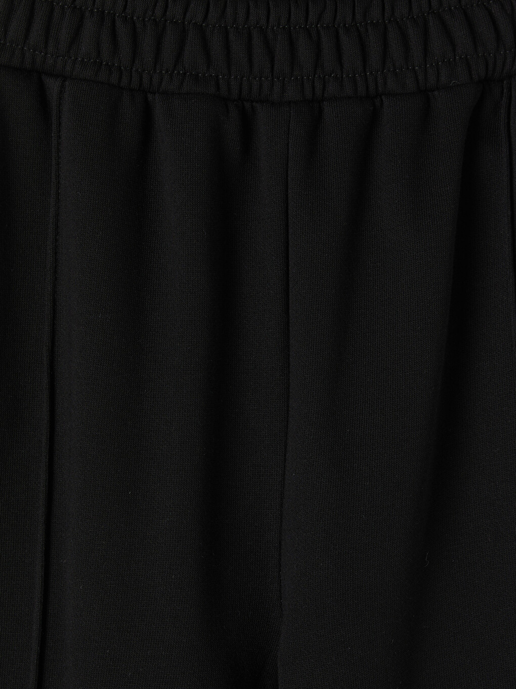 Girl Black Jogger Sweatpants-1