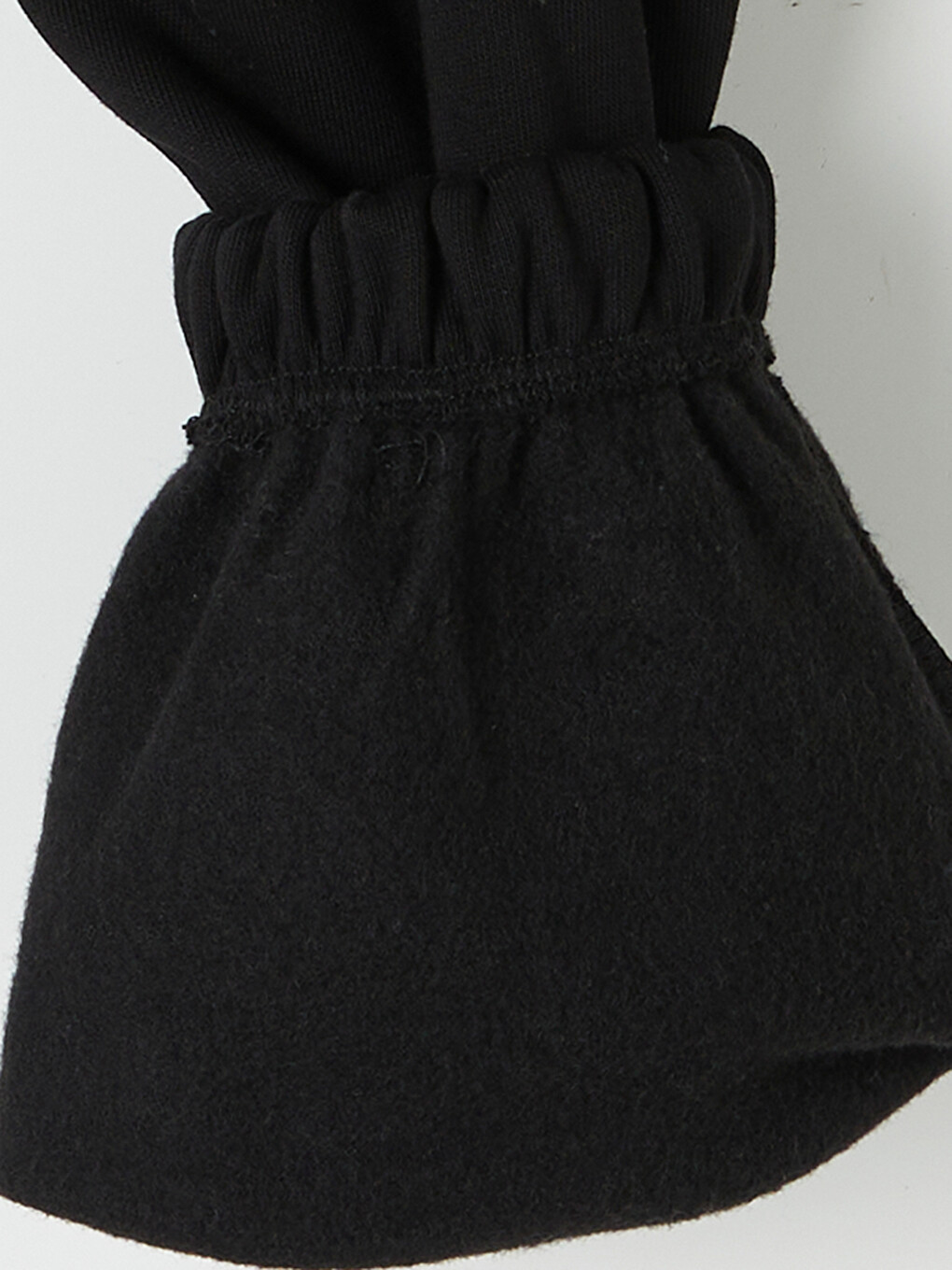 Girl Black Jogger Sweatpants-3