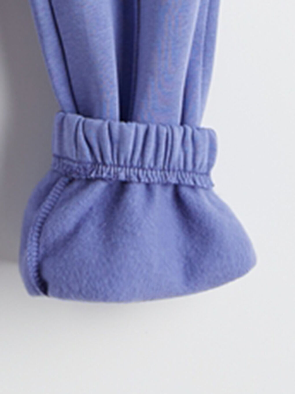 Lila Beli Lastikli Kız Çocuk Jogger Eşofman Altı-1