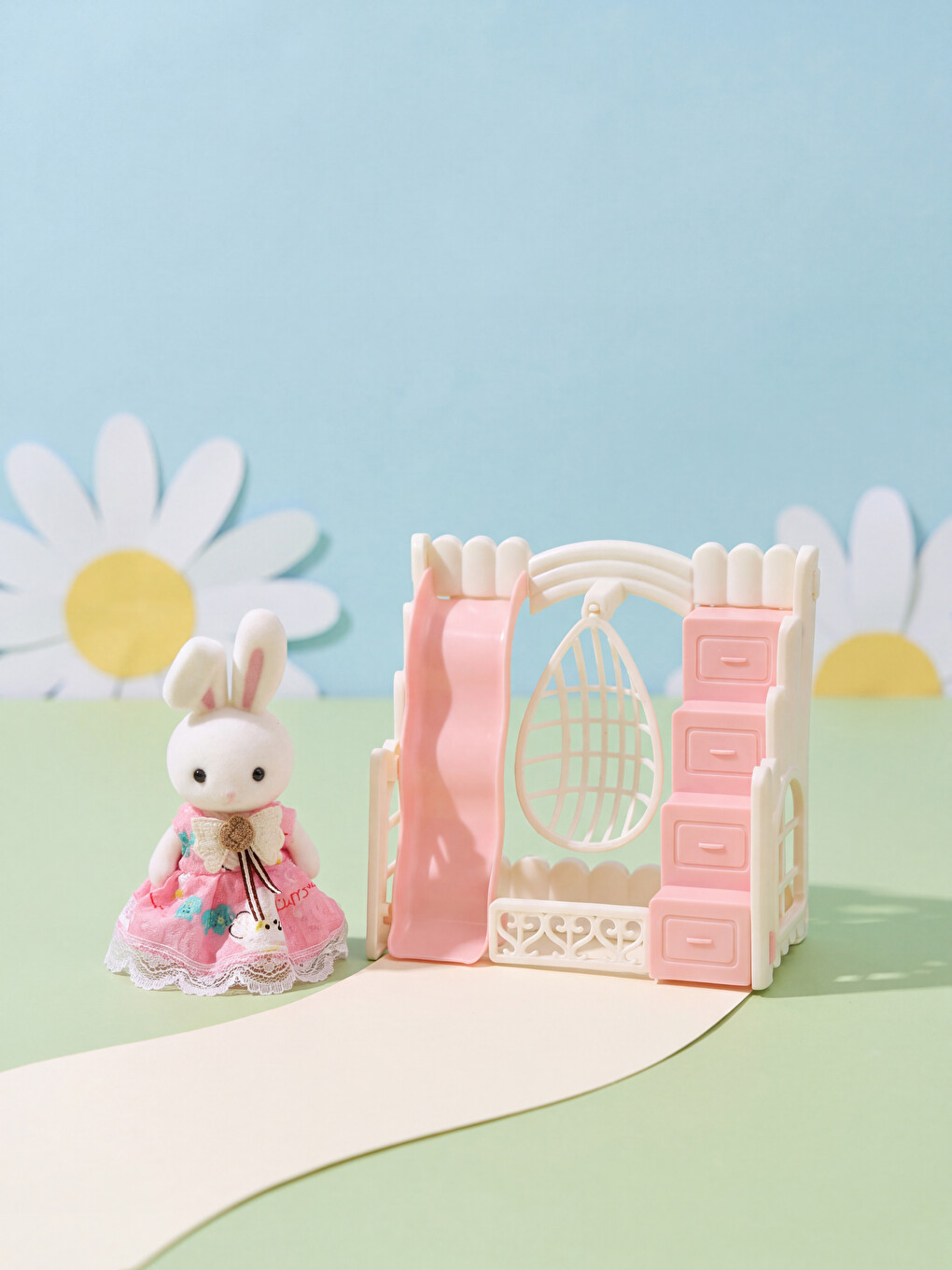 Mini Rabbit Doll Room Play Set-1