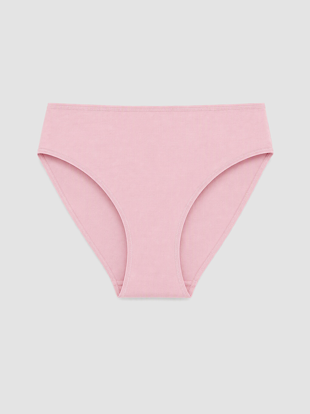Ekru Çiçekli Bikini Külot 3'lü-2