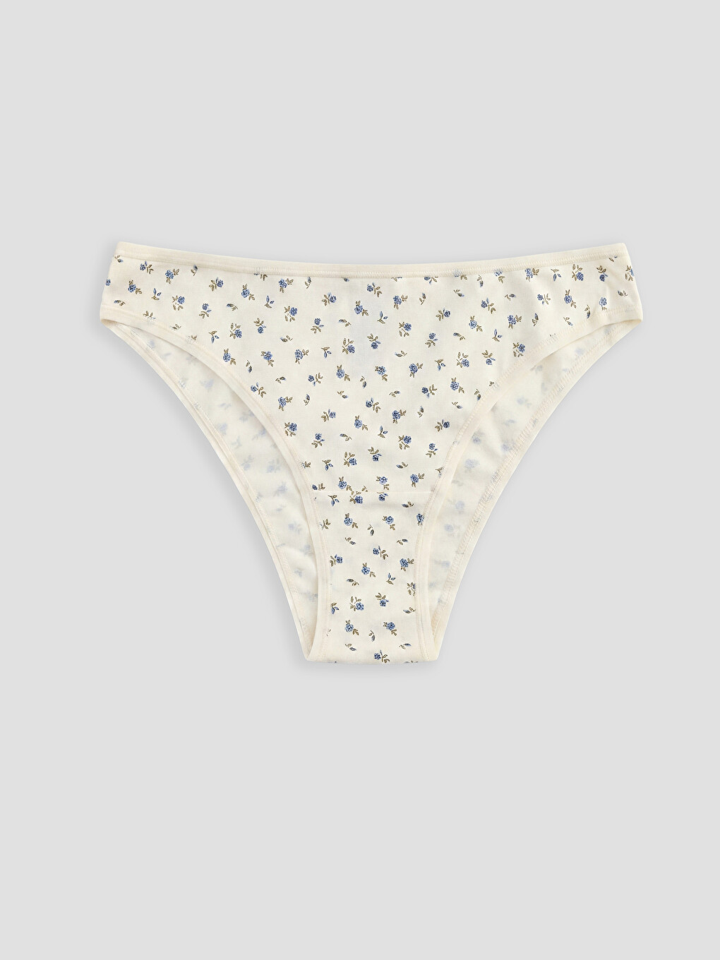 Woman Ecru Brazilian Knickers-1