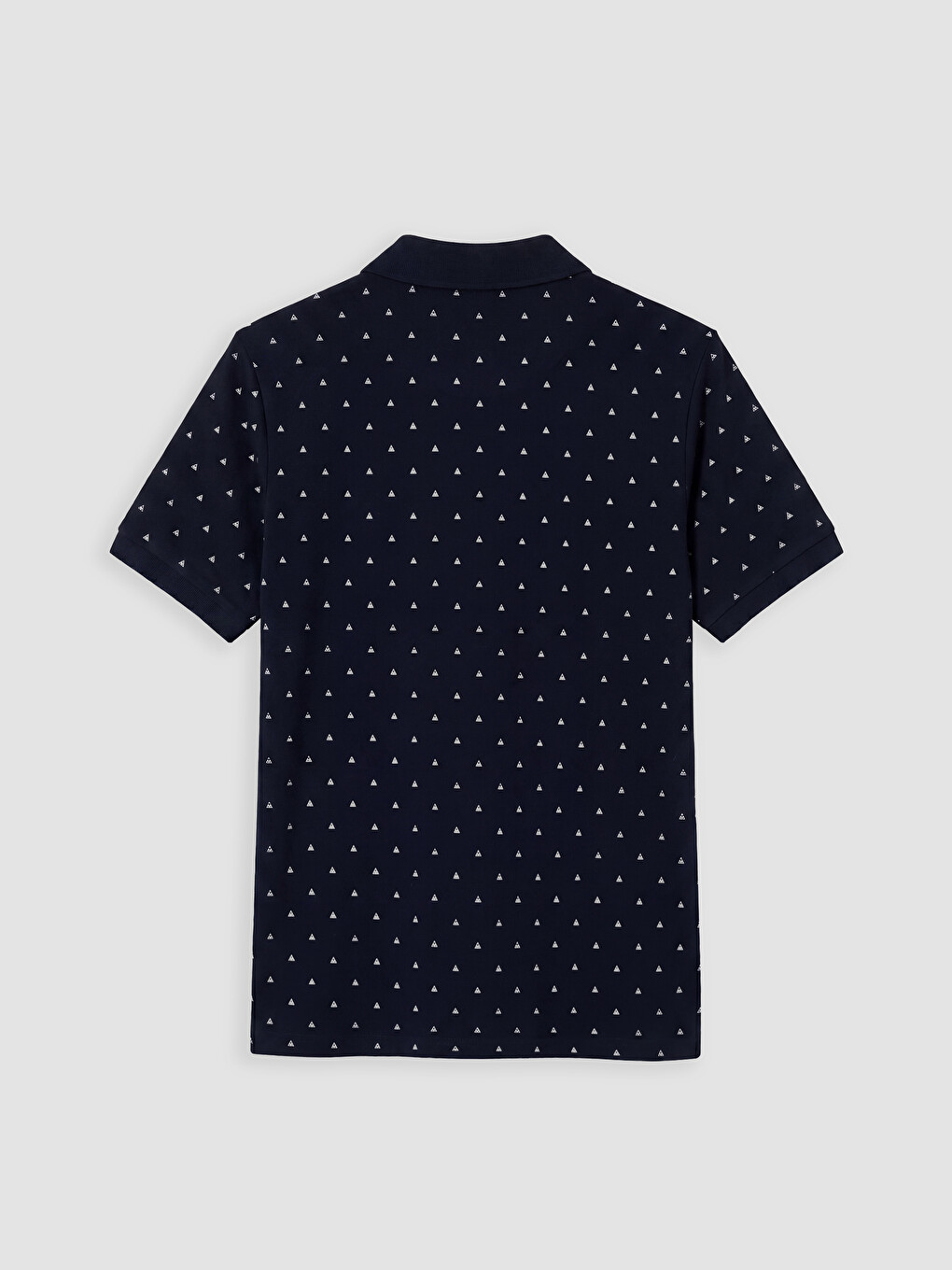 Polo Pique Printed Men's T-shirt-4