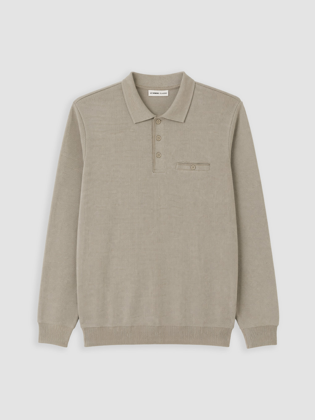 سويتر ديال الرجال بياقة بولو-1