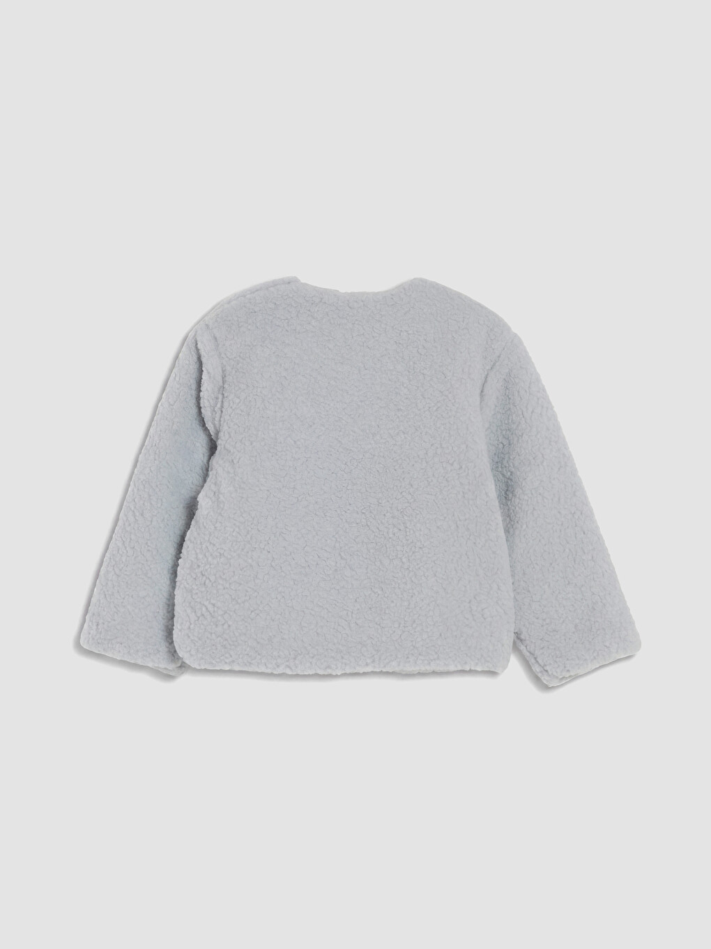 Crew Neck Girls' Coat-3