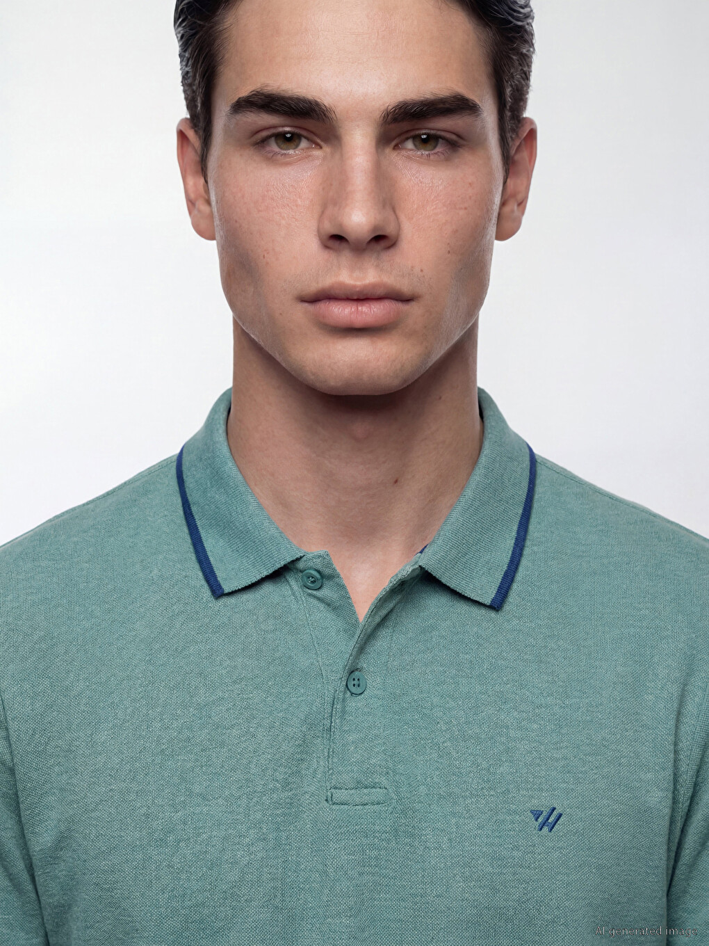 Polo Collar Men's T-shirt-2