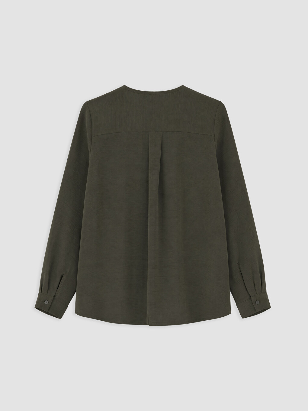 Notch Neck Metal Appliquéd Blouse-4